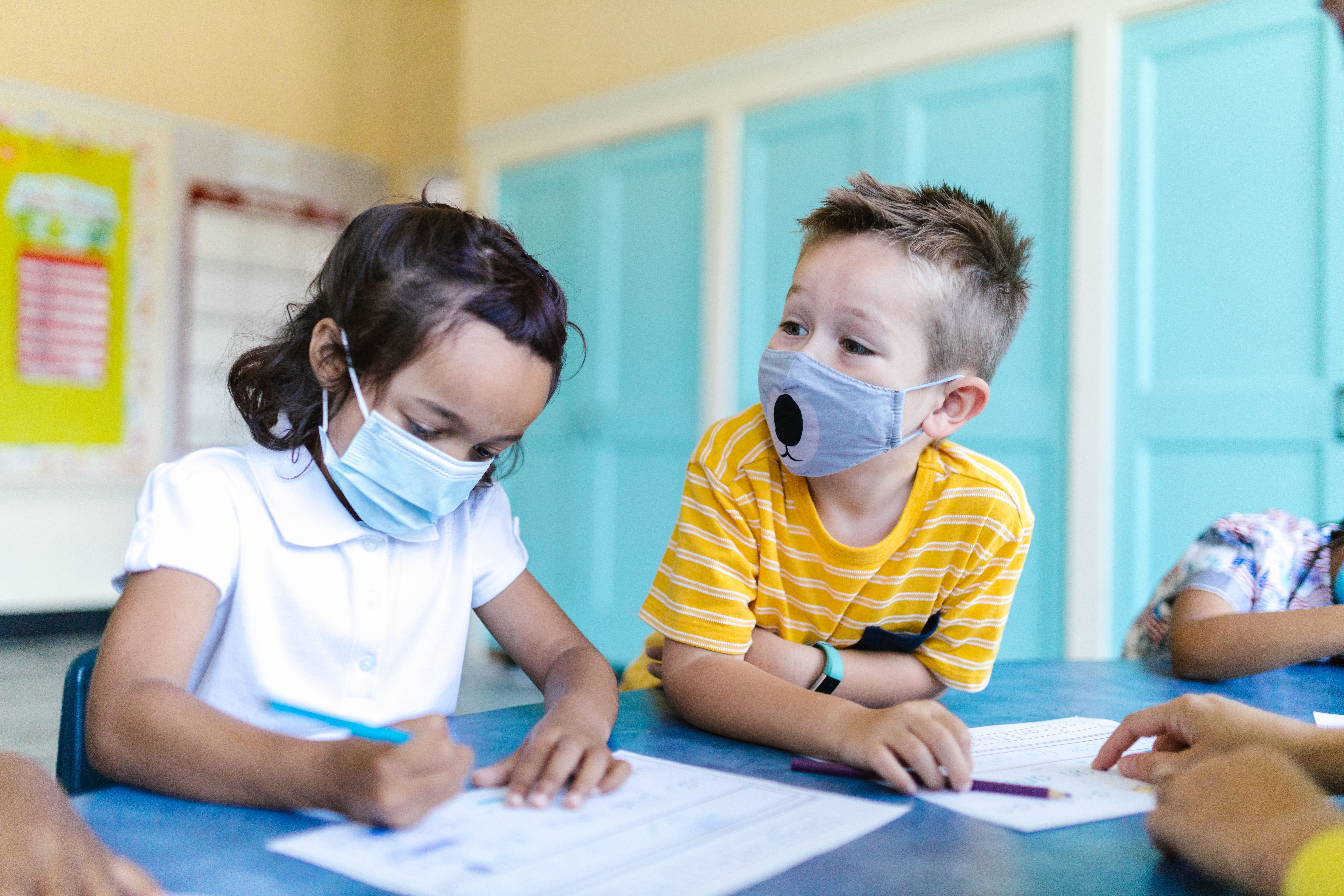 Children learning together